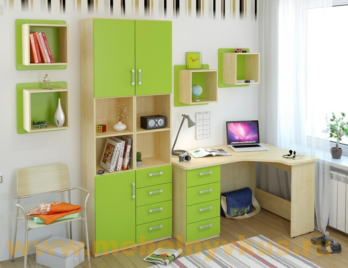 Купить детский стол угловой левый teen`s home арт. 17.503.01.