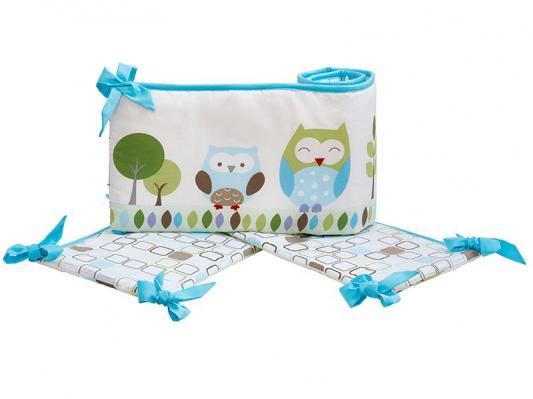 Комплект SUMMER OWLS (для кроватей 120*60) 7 предметов-2