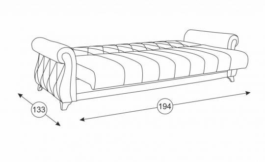 Роуз диван-кровать ТК 118-2