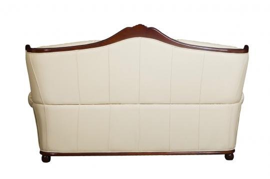 Кожаный диван Brio трехместный-1