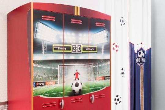 Шкаф трехдверный Football 1002.01-3