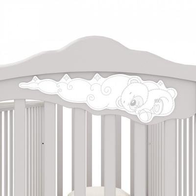 Детская кроватка-качалка Angela Bella Изабель (слоновая кость)-1