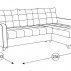 Диван-кровать угловой Квадро ТД 962-3