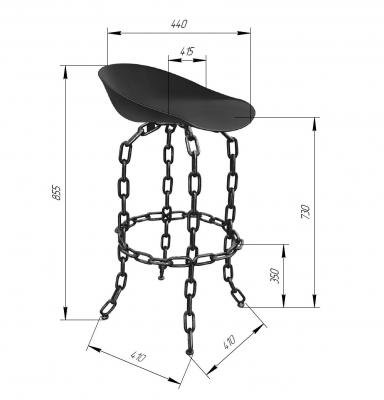 СТУЛ БАРНЫЙ SHT-ST19/S84-4