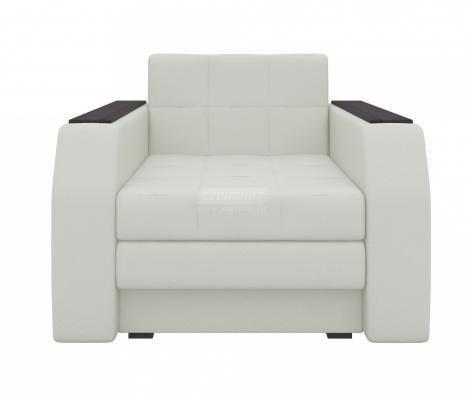 Кресло кровать Атланта (Эко-кожа Белый)-1