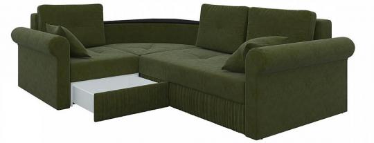 Угловой диван Юта (Зеленый)-2