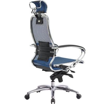 Эргономичное кресло  SAMURAI S-2.03 синий-4