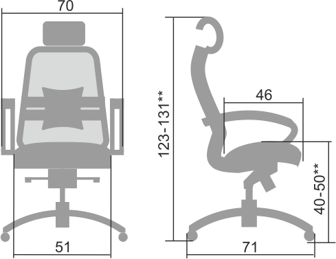 Кресло SAMURAI SL-2.03 бежевый-1