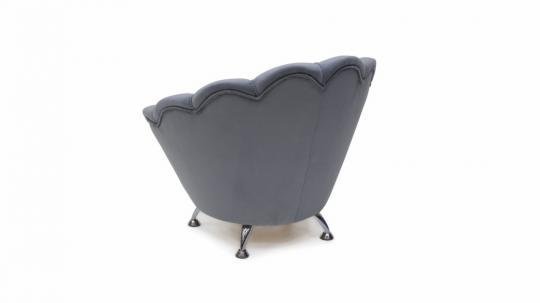 Кресло Шелл серый-2