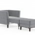 Кресло-кровать Неаполь серый-5