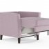 Кресло-кровать Неаполь розовый-1