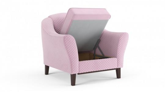 Кресло отдыха Монреаль розовый-1