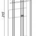Шкаф для одежды Милана (1)-2