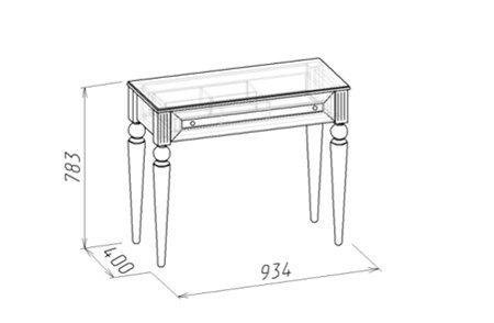Стол туалетный Montpellier (1)-1