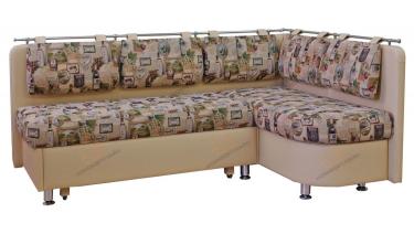 Угловой кухонный диван Метро со спальным местом дельфин
