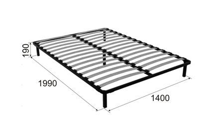 Ортопедическое основание 1400х2000 мм.