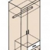Шкаф для одежды Н10 Ника-1