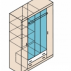Шкаф для одежды Н13 Ника-1