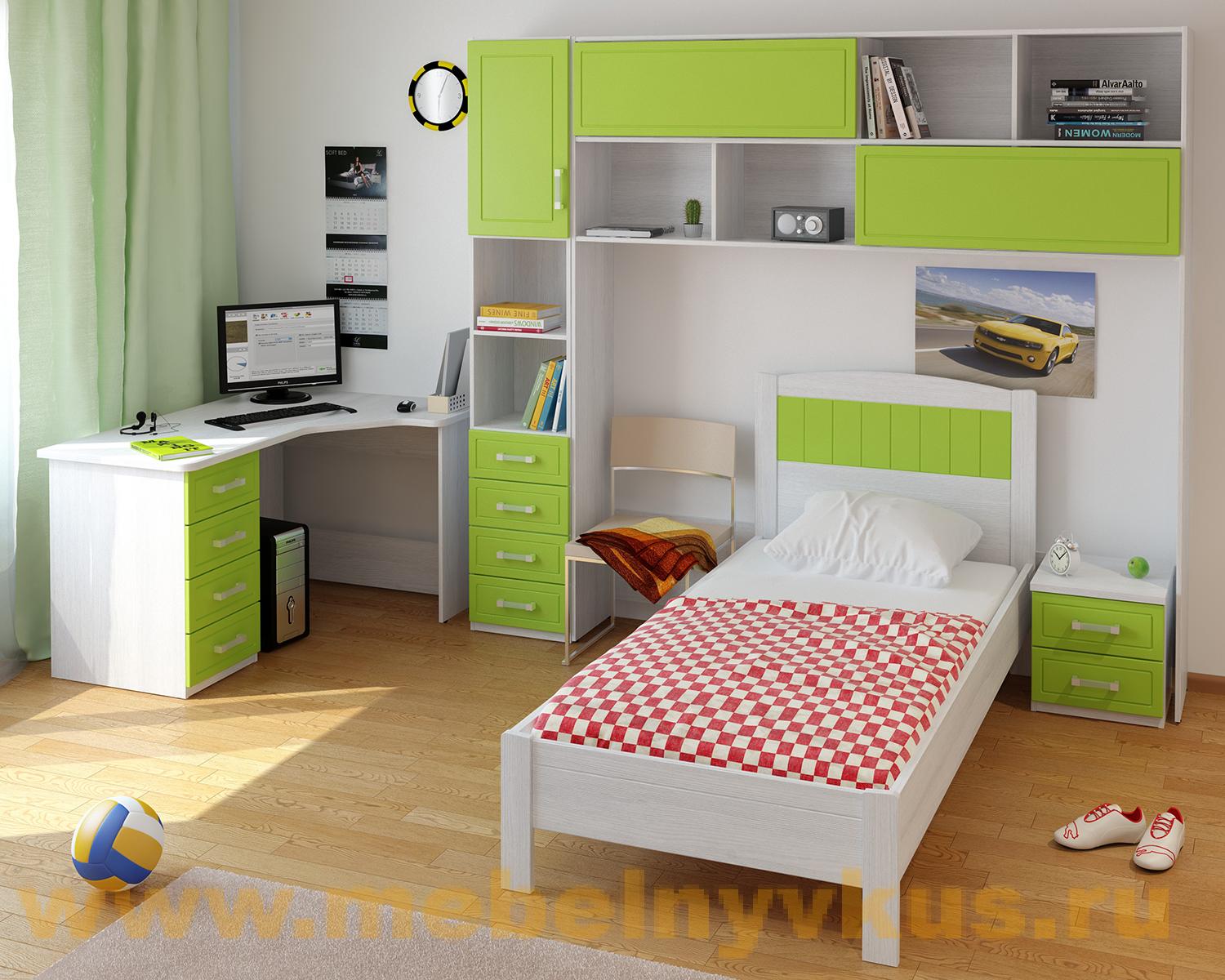 Купить детскую готовая детская комната teen`s home 15 - teen.