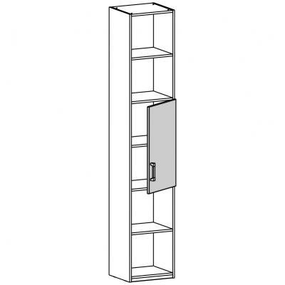 Шкаф одностворчатый (17.211.10)-1