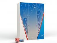 Шкаф 3-х дверный PK-1008 Человек-паук без зеркала