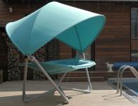 Подвесное кресло гамак ИБИЦА (цвет бирюзовый)