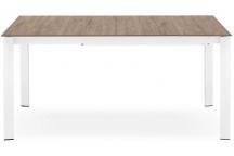 Стол металлический EMINENCE 130 сатин / нуга