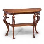 Стол-консоль Кони, цвет орех арт.37