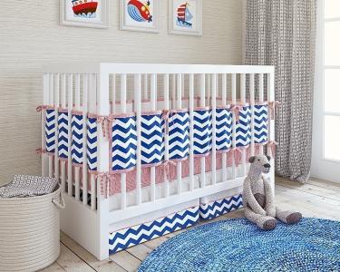 Комплект белья ZigZag Navy 5 предметов 120*60