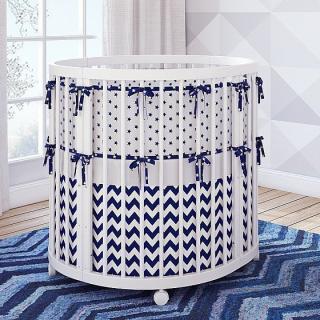 Комплект белья TreeO Round Blue   6 предметов 90*90