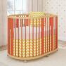 Кроватка овальная TreeO Coral 120*90