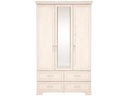 Шкаф для одежды 3-х дв с ящиками (с зеркалом) модуль 01 Венеция