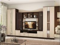 Стенка Палермо 3 (Дуб венге/Дуб млечный)