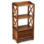 Этажерка 2 полки Zzibo, цвет Орех арт.40