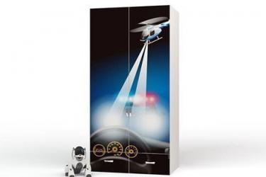 Шкаф 2-х дверный PC-1007 Police