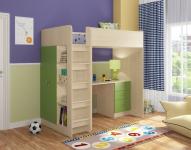 Кровать-чердак Теремок 3 ДС