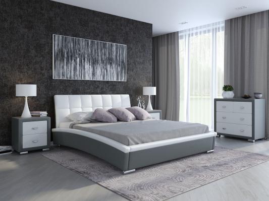 Кровать Corso-1 (Серый с белым)