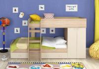 Двухъярусная кровать Golden Kids-2 (дуб сонома/бежевый)