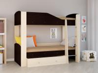 Двухъярусная кровать Астра 2 венге