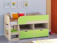 Кровать-чердак Астра 9/6 салатовый
