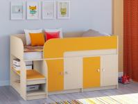 Кровать-чердак Астра 9/2 оранжевый