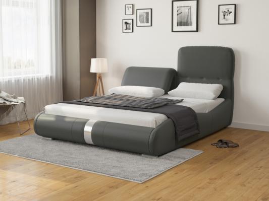 Кровать Лукка (темно-серый)