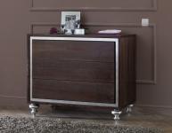 Комод Gallery Венге с серебром Комод Gallery Венге с серебром