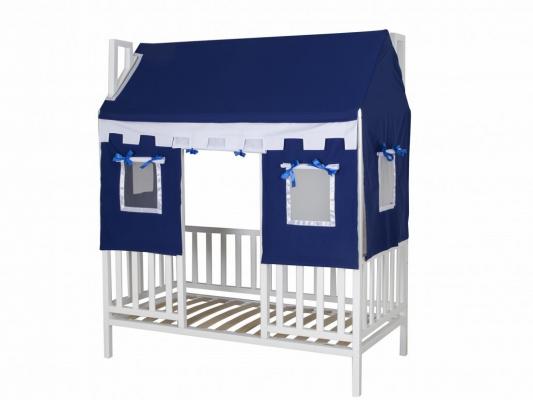 Кровать детская  Домовёнок-1 (со шторками)