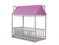 Кровать детская Домовёнок-4 (со шторками)