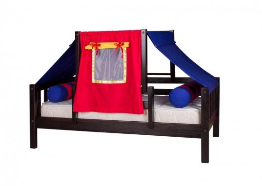 Кровать детская Кнопа (со шторками)