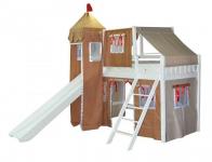 Кровать детская Рыцарь (со шторками)