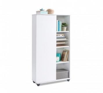 Стеллаж с дверцей WHITE 1502 Compact 