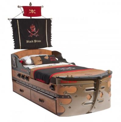 Кровать-корабль Pirate 1308