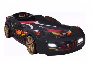 Кровать-машина BiTurbo черная Carbed 1344